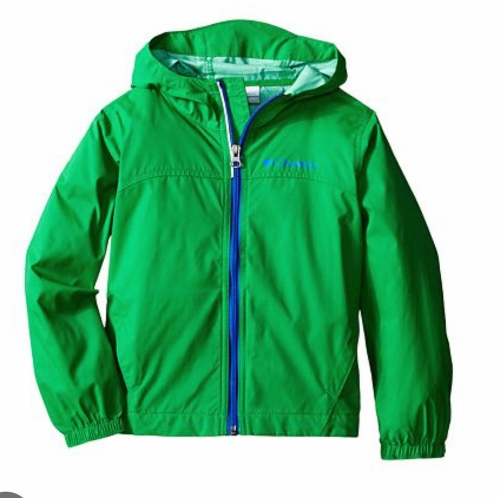 Like New Columbia Boys Rain Jacket M 10-12